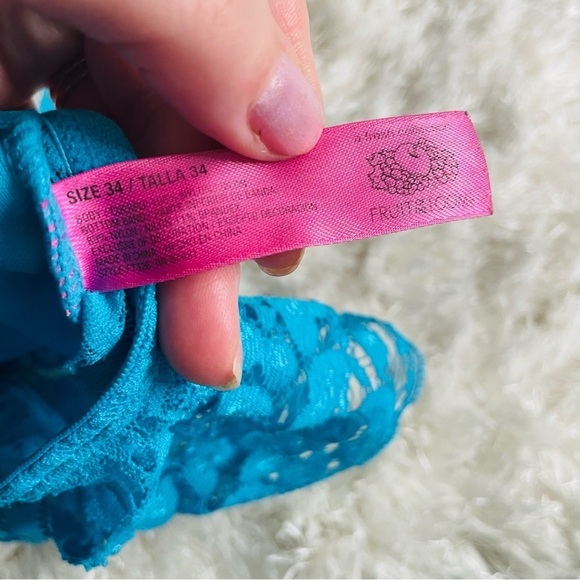 Fruit of the Loom Bralette Bright Blue - Picture 5 of 10